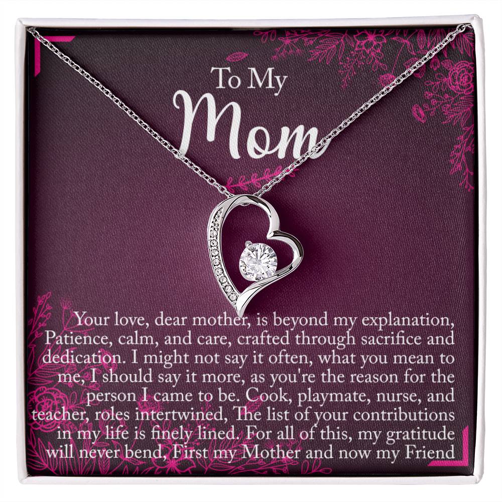 Forever Love Necklace - To Mom