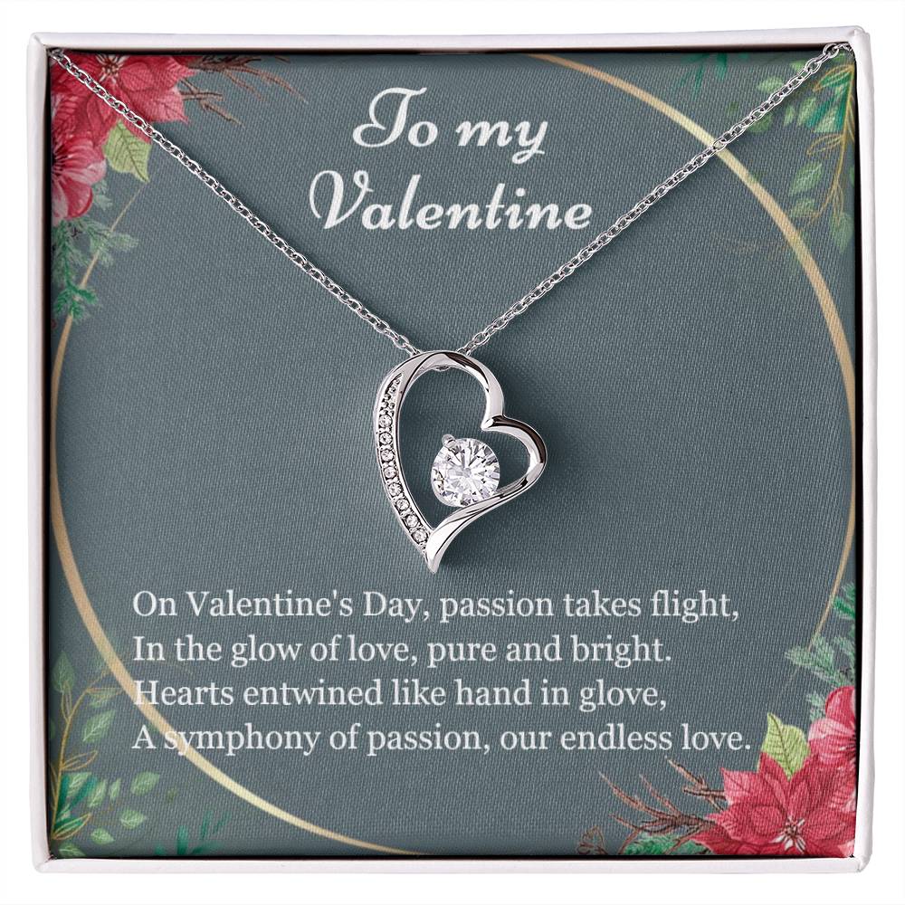 To my Valentine - Forever Love Necklace