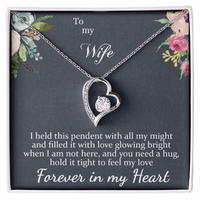 Load image into Gallery viewer, To my Wife - Forever in my Heart - Forever Love Necklace
