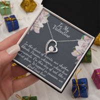 Load image into Gallery viewer, To my Valentine - Forever Love necklace

