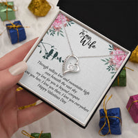 Load image into Gallery viewer, To my Wife - Valentines Day - Forever love necklace
