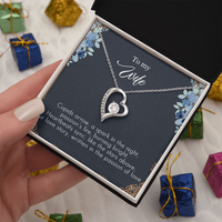 Load image into Gallery viewer, To my Wife - Cupids arrow - Forever Love Necklace
