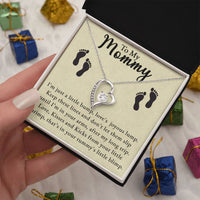 Load image into Gallery viewer, Forever Love Necklace - To my Mommy from your little bump
