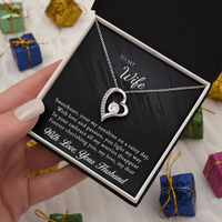 Load image into Gallery viewer, To my Wife - Your my sunshine on a rainy day - Forever Love Necklace
