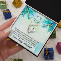 Load image into Gallery viewer, To my Wife - Your my sunshine on a rainy day - Forever Love Necklace
