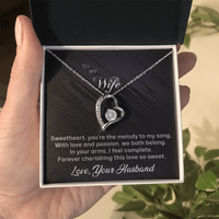 Load image into Gallery viewer, To my Wife - You&#39;re the Melody to My Song - Forever Love Necklace
