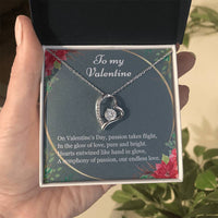 Load image into Gallery viewer, To my Valentine - Forever Love Necklace
