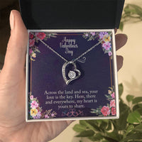 Load image into Gallery viewer, Valentines Day necklace - Forever love necklace
