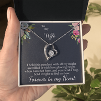 Load image into Gallery viewer, To my Wife - Forever in my Heart - Forever Love Necklace
