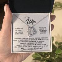 Load image into Gallery viewer, To my Wife - You Are My Heart - Forever Love Necklace
