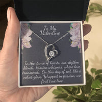 Load image into Gallery viewer, To my Valentine - Forever Love necklace
