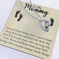 Load image into Gallery viewer, Forever Love Necklace - To my Mommy from your little bump
