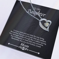 Load image into Gallery viewer, To my Daughter - Forever Love Necklace
