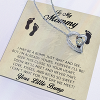 Load image into Gallery viewer, To My Mommy - Soon We&#39;ll Meet And Never Part - Forever Love Necklace
