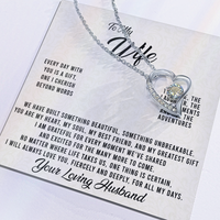 Load image into Gallery viewer, To my Wife - You Are My Heart - Forever Love Necklace
