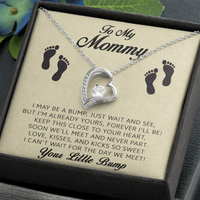 Load image into Gallery viewer, To My Mommy - Soon We&#39;ll Meet And Never Part - Forever Love Necklace
