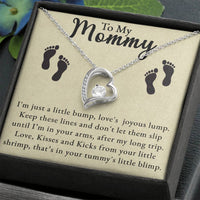 Load image into Gallery viewer, Forever Love Necklace - To my Mommy from your little bump
