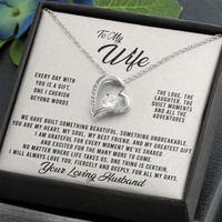 Load image into Gallery viewer, To my Wife - You Are My Heart - Forever Love Necklace
