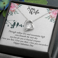 Load image into Gallery viewer, To my Wife - Valentines Day - Forever love necklace
