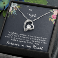 Load image into Gallery viewer, To my Wife - Forever in my Heart - Forever Love Necklace
