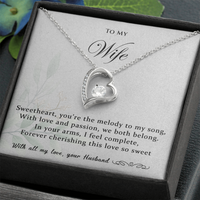 Load image into Gallery viewer, To my Wife - You&#39;re the Melody to My Song - Forever Love Necklace
