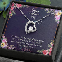 Load image into Gallery viewer, Valentines Day necklace - Forever love necklace
