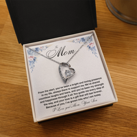 Load image into Gallery viewer, To Mom - You&#39;ve Been My Strength - Forever Love Necklace
