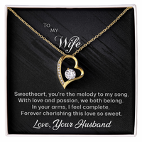 Load image into Gallery viewer, To my Wife - You&#39;re the Melody to My Song - Forever Love Necklace
