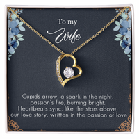 Load image into Gallery viewer, To my Wife - Cupids arrow - Forever Love Necklace
