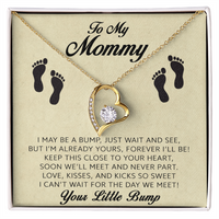 Load image into Gallery viewer, To My Mommy - Soon We&#39;ll Meet And Never Part - Forever Love Necklace
