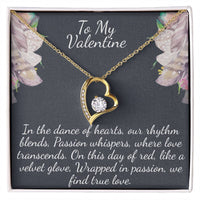 Load image into Gallery viewer, To my Valentine - Forever Love necklace
