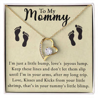 Load image into Gallery viewer, Forever Love Necklace - To my Mommy from your little bump
