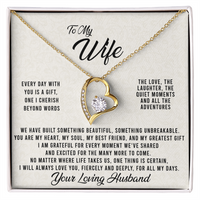 Load image into Gallery viewer, To my Wife - You Are My Heart - Forever Love Necklace
