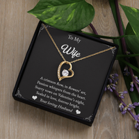 Load image into Gallery viewer, To my Wife - Passion whispers from the heart - Forever Love Necklace
