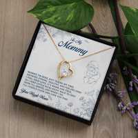 Load image into Gallery viewer, To My Mommy - I Send Little Kicks Right Back To You - Forever Love Necklace
