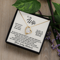 Load image into Gallery viewer, To my Wife - You Are My Heart - Forever Love Necklace
