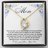 Load image into Gallery viewer, To Mom - You&#39;ve Been My Strength - Forever Love Necklace
