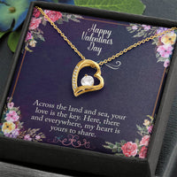 Load image into Gallery viewer, Valentines Day necklace - Forever love necklace
