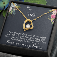 Load image into Gallery viewer, To my Wife - Forever in my Heart - Forever Love Necklace

