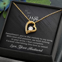 Load image into Gallery viewer, To my Wife - You&#39;re the Melody to My Song - Forever Love Necklace
