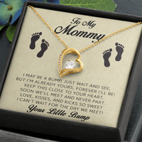 Load image into Gallery viewer, To My Mommy - Soon We&#39;ll Meet And Never Part - Forever Love Necklace
