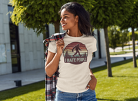 Load image into Gallery viewer, Bigfoot Sasquatch I hate People  - Women&#39;s Shirt
