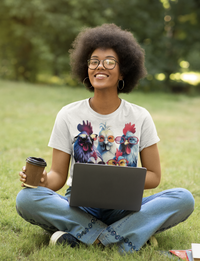Load image into Gallery viewer, Funny Chicken  - Women&#39;s Shirt
