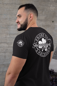 Load image into Gallery viewer, Prone To Shenanigans &amp; Marlarkey - Premium Men&#39;s Crewneck T-shirt
