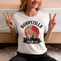 Load image into Gallery viewer, Bunnyzilla - Women&#39;s Shirt
